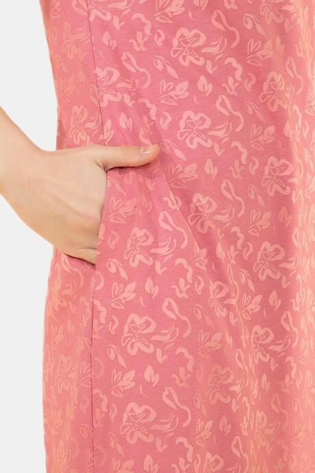 Amante Lounge Laze Dress - Pink Abstract Print — image 5